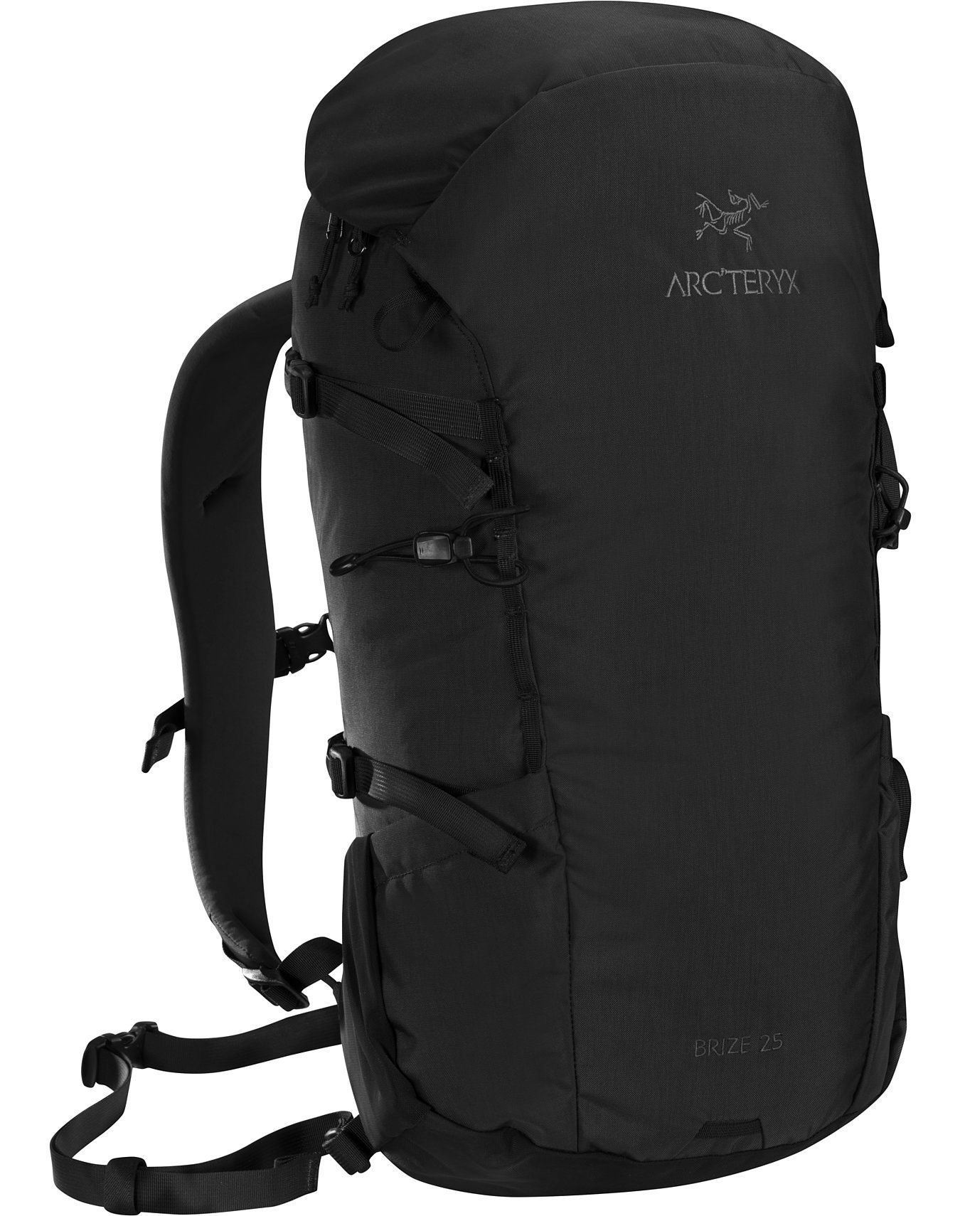 Trespass Vandross 20 Litre Casual Bag Black Padded Shoulder Straps Backpack